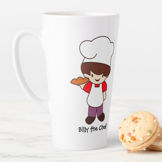 Tasse Latte Impression Billy le Chef Masterchef (En situation)