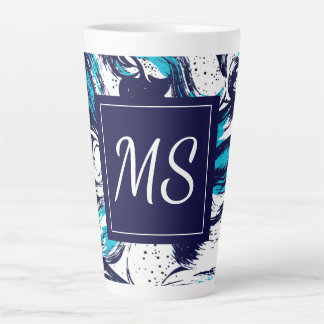 Tasse Latte Impression profonde personnalisée