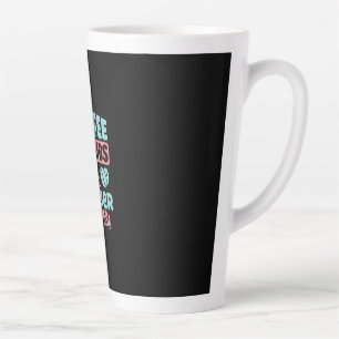 Tasse Latte Infirmière Cadeau Café Scrubs Et Gants En Caoutcho