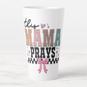 Tasse Latte Inspirant Cette Maman Prie