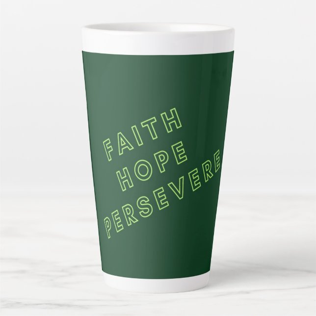 Tasse Latte Inspirationnel (Devant)
