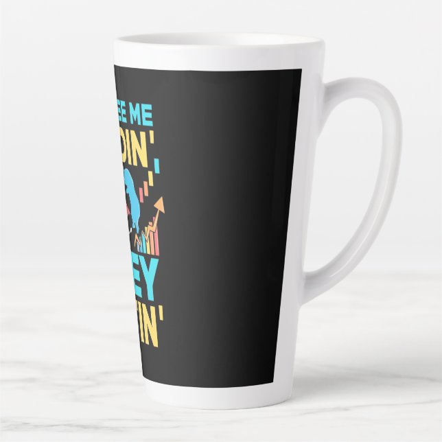 Tasse Latte Investisseurs Ils Me Voient Trader (Droite)
