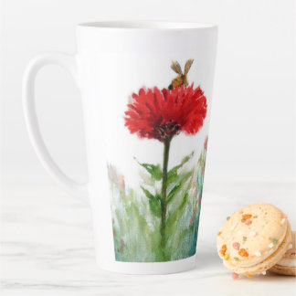 Tasse Latte "Irrésistible." Gauche, grande, tlatte.