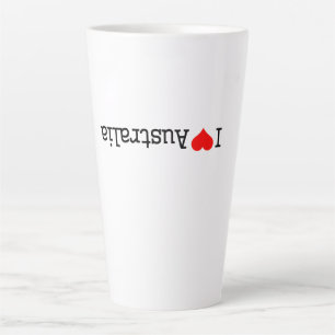 Tasse Latte J'aime l'Australie