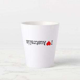 Tasse Latte J'aime l'Australie