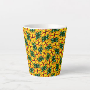 Tasse Latte J'Aime Les Fleurs Uniques