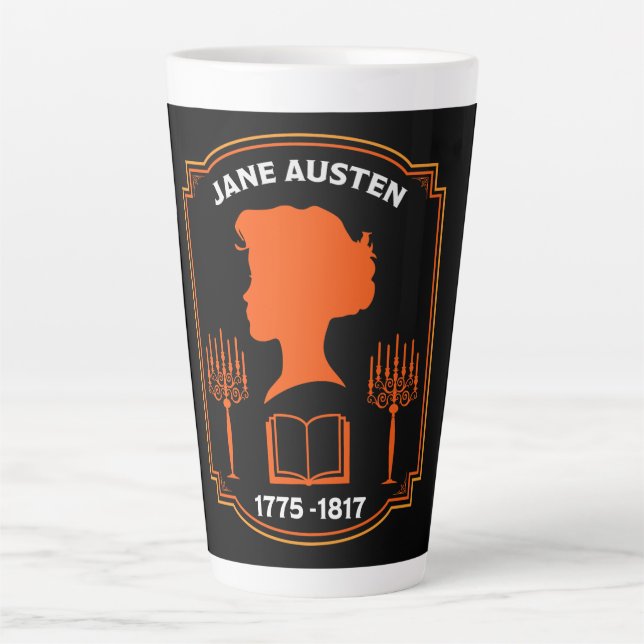 Tasse Latte Jane Austen (Devant)