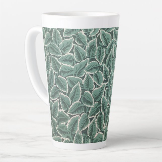 Tasse Latte Jane Austen's Home Wallpaper (Angle gauche)