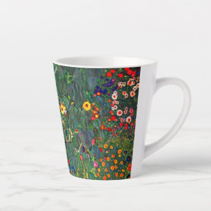 Tasse Latte Jardin aux fleurs Gustav Klimt