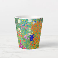 Jardin aux fleurs Gustav Klimt