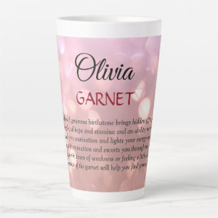 Tasse Latte Jardin de Birthstone