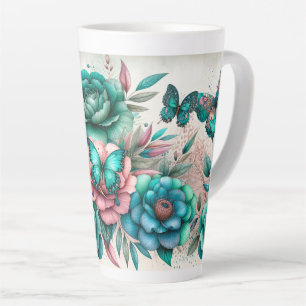 Tasse Latte Jardin des papillons