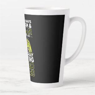 Tasse Latte Je Joue Habituellement À Des Jeux Vidéo