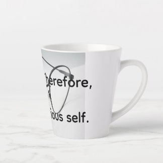 Tasse Latte Je rumine