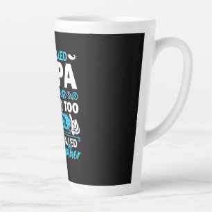 Tasse Latte Je Suis Beaucoup Trop Cool Pour Être Appelé Grand-