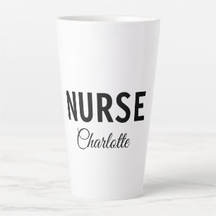 Tasse Latte Je suis infirmière experte médical ajoutez votre n