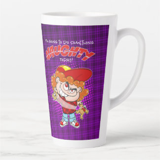 Tasse Latte Je vais faire quelque chose de vilain aujourd'hui