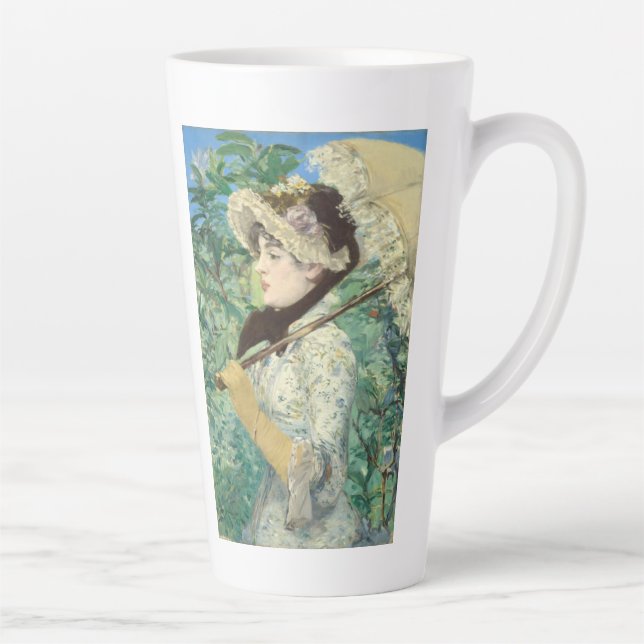 Tasse Latte Jeanne (printemps) Edouard Manet (Droite)