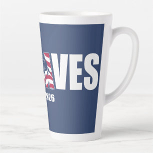 Tasse Latte Jésus États-Unis 1776-2026