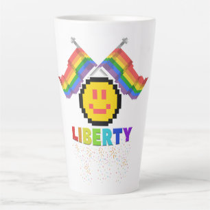 Tasse Latte Jeux olympiques de Mikitiez PE donut sport arc-en-