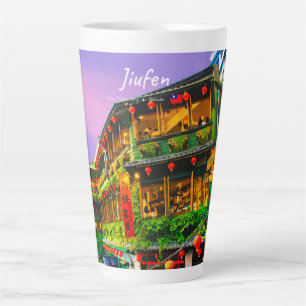 Tasse Latte Jiufen, Taïwan - Grande maison de thé ancienne