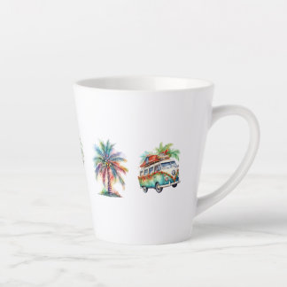 Tasse Latte Joie tropicale