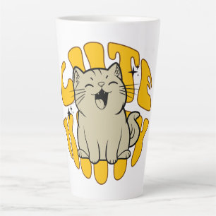 Tasse Latte Joli Chat