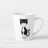 Joli chat en smoking heureux