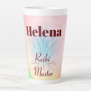 Tasse Latte Joli design personnalisé Reiki Master