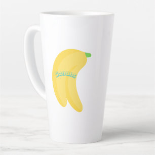 Tasse Latte Jolie Art de Fruits / Esthétique de la Nourriture
