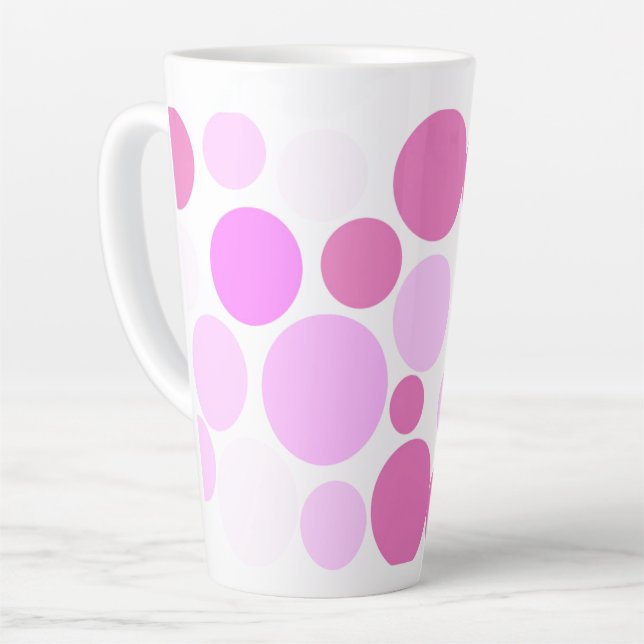 Tasse Latte Jolie Collection Pois (Angle gauche)