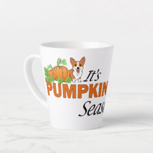 Tasse Latte Jolie Corgi Pumpkin Spice