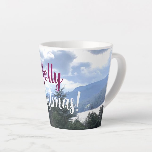 Tasse Latte Jolly Christmas, (Angle droit)