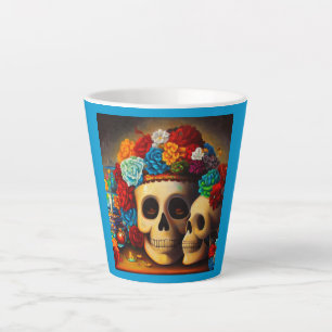 Tasse Latte Jour des Offrendas mortes 2