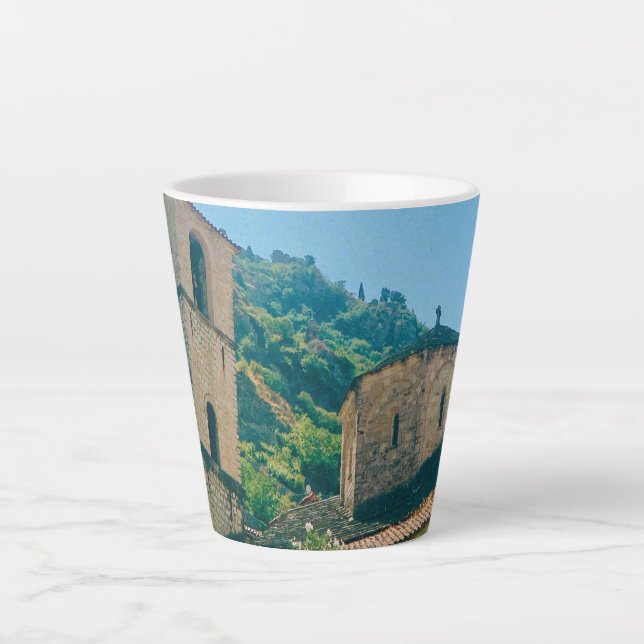 Tasse Latte Jour d'été à Kotor - Monténégro (Devant)