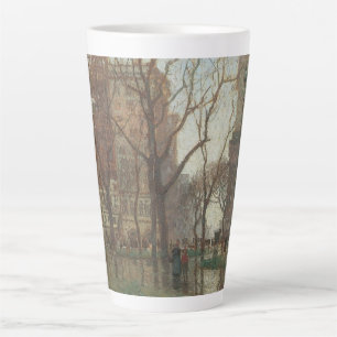 Tasse Latte Journée pluvieuse, Madison Square, New York, Paul 