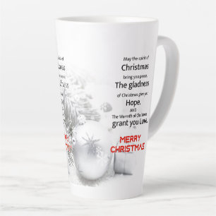 Tasse Latte Joyeux Noël