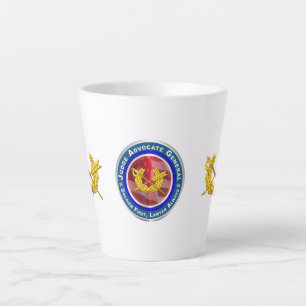 Tasse Latte Juge-avocat général de l'Armée Corps du JAG