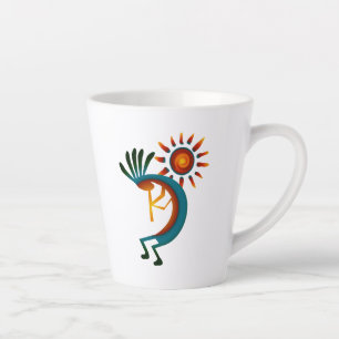Tasse Latte Kokopelli avec Sun