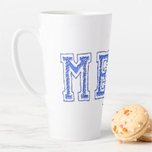 Tasse Latte la crudité de la viande de SlipperyJoe dureté inég