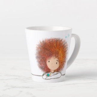 Tasse Latte La jolie rousse
