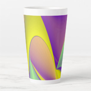 Tasse Latte La magie de l'été, 3D Art Abstrait