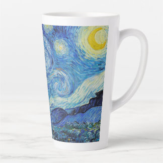 Tasse Latte La nuit étoilée (1889) par Vincent Van Gogh