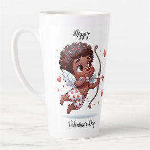 Tasse Latte La Saint Valentin de Cupidon