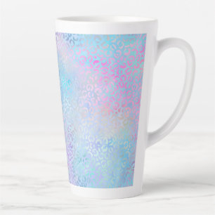 Tasse Latte La série Iridescent Leopard Design 9
