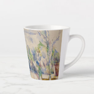 Tasse Latte La terrasse du jardin aux Lauves, Cézanne