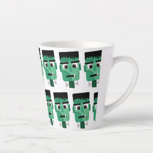 Tasse Latte La tête du monstre Frankenstein
