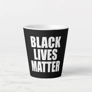 Tasse Latte La vie noire importe