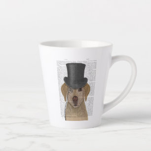 Tasse Latte Labrador jaune, terroir et Casquette
