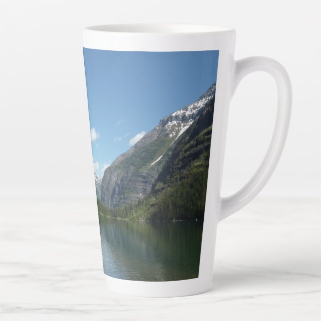 Tasse Latte Lac Avalanche I dans le parc national Glacier (Droite)